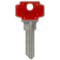 Hillman HILLMAN Traditional Key House/Office Key Blank 70 DE6/ DE5/ HR1/ MD17 Single For Dexter Locks, PK4 88552 - alternate 7